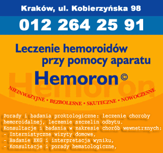 hemoroidy, leczenie hemoroid??w, Krak??w